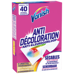 Lingettes anti-transfert Vanish x40