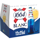 Bière blanche 1664 5° 12x25cl