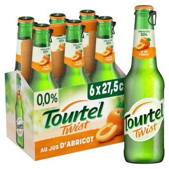 TOURTEL TWIST abricot 6x27,5cl