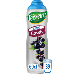 Sirop Teisseire Cassis zero - 60cl