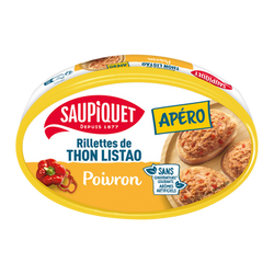 Rillettes de thon au poivron SAUPIQUET - 115g