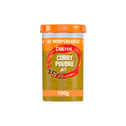 Curry en poudre DUCROS boîte men 100g