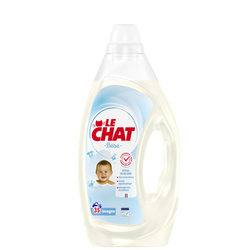 LE CHAT - Lessive liquide - Pour bébé, Hypoallergénique - Non mentionné - Non mentionné - 35 lavages - 1.575 l