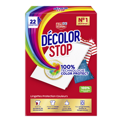 Lingette anti-décoloration DECOLOR STOP max protect EAU ECARLATE x22 lingettes