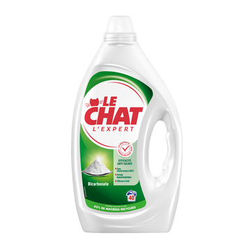 Lessive LE CHAT l'expert 40 lavages 1,8L
