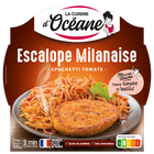 Escalope milanaise et spaghetti à la provençale CUISINE D'OCEANE 300g