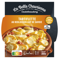 Tartiflette reblochon de Savoie AOP LA BELLE CHAURIENNE, Boîte 300g