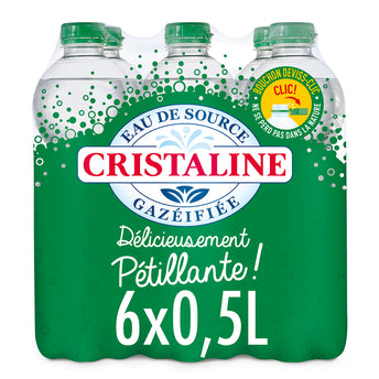 CRISTALINE pétillante 6x 50cl