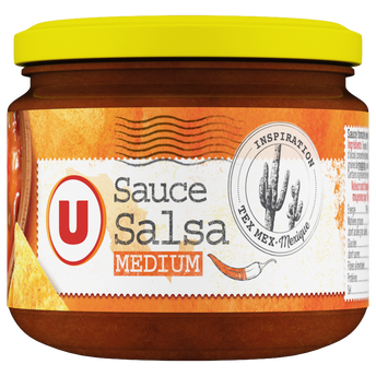 U Salsa sauce médium 315g