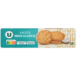 U Palets dorés noix de coco 125g