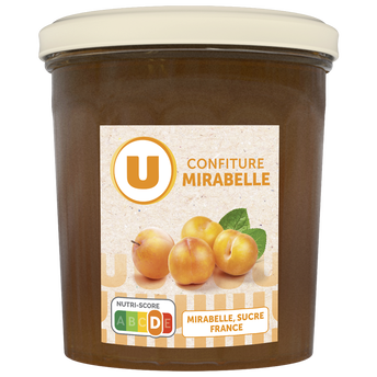 U Confiture mirabelle 370g