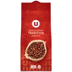 U Café en grains tradition N°6 - 1kg