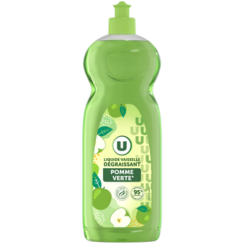 U Liquide vaisselle pomme verte 750mL