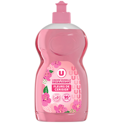 U Liquide vaisselle fleurs de cerisier 500mL