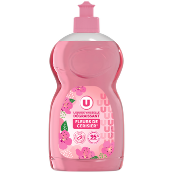 U Liquide vaisselle fleurs de cerisier 500mL
