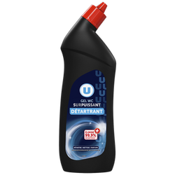 U Gel wc surpuissant détartrant 5 en 1 bouteille de 750ml