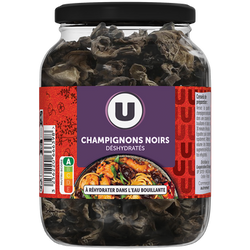 U Champignons noirs déshydratés paquet de 50g