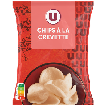 U Chips à la crevette 50g