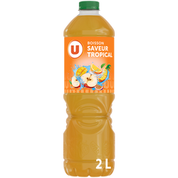 U Boisson aux jus de fruits ABC aromatisée TROPICAL, 2l
