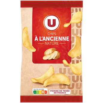 U Chips à l'ancienne nature 150g