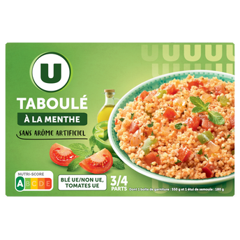 U Taboulé à la menthé, boite de 730g