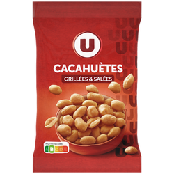 U Cacahuètes grillées et salées 250g