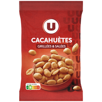 U Cacahuètes grillées et salées 250g