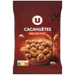 U Cacahuètes grillées à sec sachet de 150g