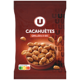 U Cacahuètes grillées à sec sachet de 150g