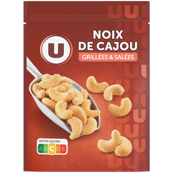 U Noix de cajou grillées salées 100g