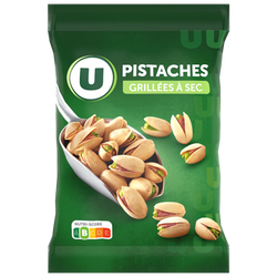 U Pistache grillée à sec sachet de 150g