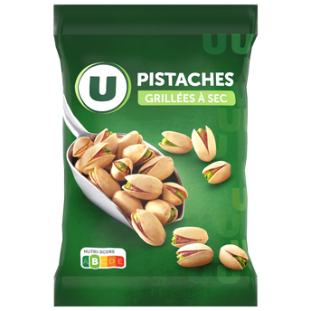 U Pistache grillée à sec sachet de 150g