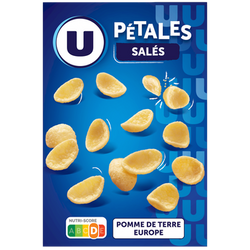 U Snacks pétales salés paquet de 75g