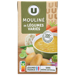 U Soupe Mouliné légumes variés 1l