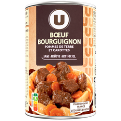 U Boeuf bourguignon boîte de 400g