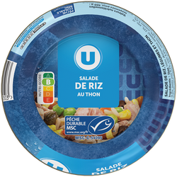 U Salade de riz au thon boîte de 250g