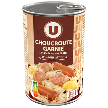 U Choucroute garnie boîte de 400g