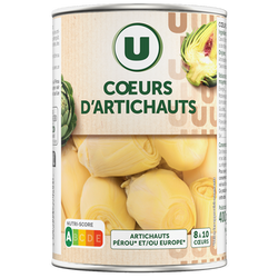 U Coeurs d'artichauts - Boîte 240g