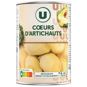 U Coeurs d'artichauts - Boîte 240g