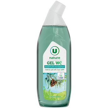 U NATURE Gel wc parfum pin-eucalyptus bouteille de 750ml