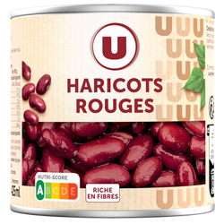 U Haricots rouges - Boîte 250g