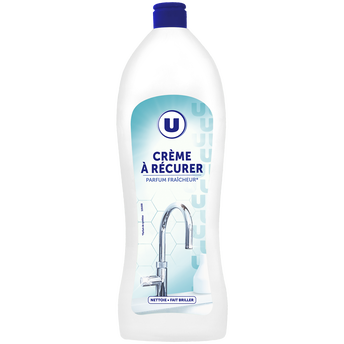 U Crème à récurer fraîcheur, 750ml