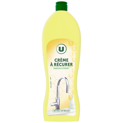 U Crème à récurer fraîcheur citron flacon de 750ml