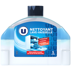 U Nettoyant liquide pour lave-vaisselle bouteille de 250ml