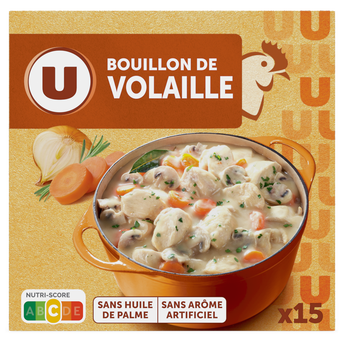 U Bouillon Cube de volaille 15x150g