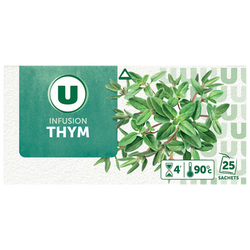 U Infusion au thym U x25 sachets 27,5g