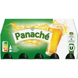 U Panaché 0,5°, pack bouteille 10x25cl