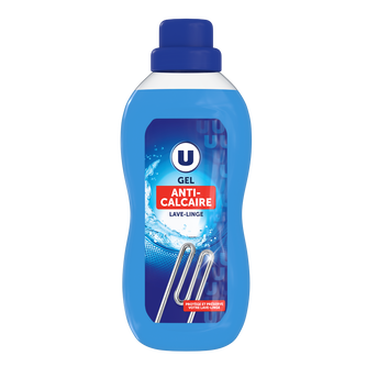 U Gel anti-calcaire lave-linge 750ml