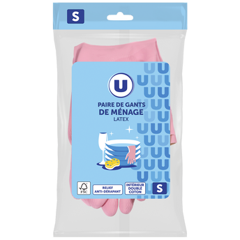 U Gants de ménage taille S