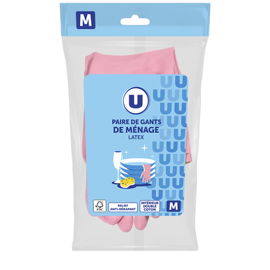 U Gants de ménage taille M